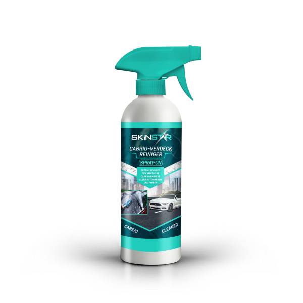 SkinStar Cabrio-Verdeck Reiniger 500ml Schmutz Reinigungsspray Cabrio Cleaner